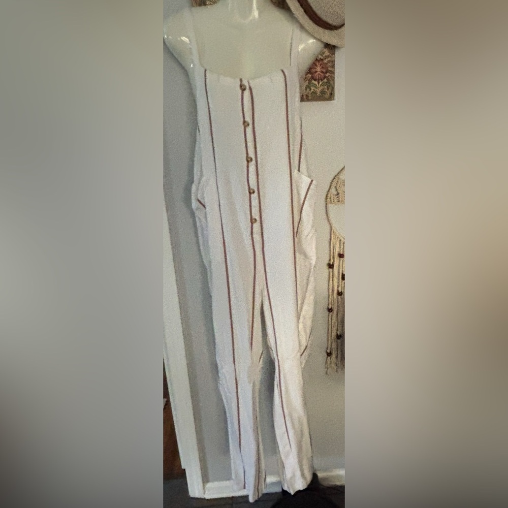 O’NEILL PACEY STRIPE JUMPSUIT NWT MADE IN INDIA SIZE LARGE